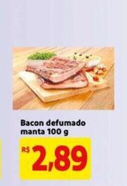 Mercado Extra Bacon Defumada Manta 100g oferta