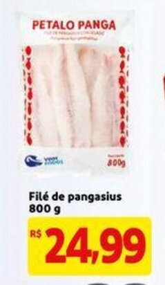 Mercado Extra File de Pangasius 800g oferta