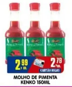 Higa's Supermercado Molho de pimenta kenko oferta