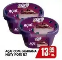 Higa's Supermercado Acai com guarana nuty pote oferta