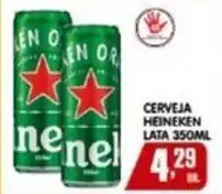 Higa's Supermercado Cerveja heineken lata oferta