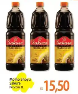 Atacadão Molho Shoyu Sakura Pet oferta