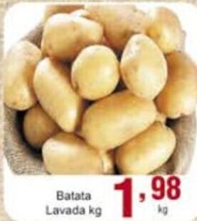 Batata Lavada 1kg