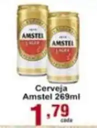 Rossi Supermercado Cerveja Amstel 269ml oferta