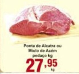 Rossi Supermercado Ponta de Alcatra ou Miolo de Acem pedaco 1kg oferta