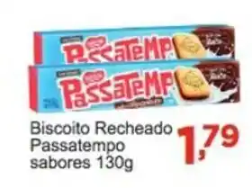 Rossi Supermercado Biscoito Recheado Passatempo Sabores 130g oferta