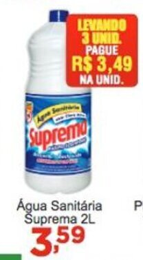 Rossi Supermercado Agua Sanitaria Suprema 2L oferta