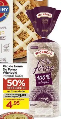 Carrefour Pão de forma Do Forno Wickbold Integral, oferta