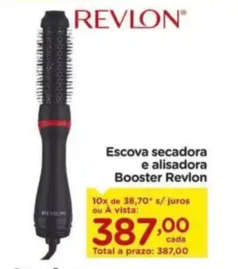 Carrefour Escova secadora e alisadora Booster Revlon oferta