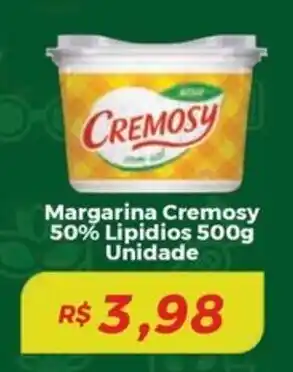 Mart Minas Margarina Cremosy 50% Lipidios Unidade oferta