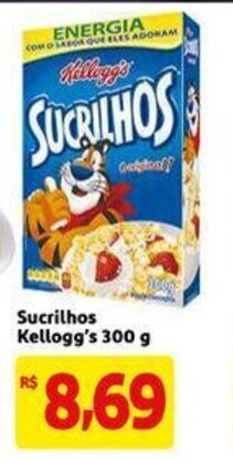 Mercado Extra Sucrilhos Kellogg's 300g oferta