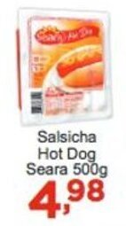 Rossi Supermercado Salsicha Hot Dog Seara 500g oferta