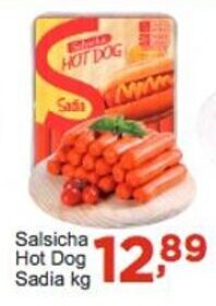 Rossi Supermercado Salsicha Hot Dog Sadia 1kg oferta