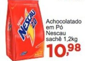 Rossi Supermercado Achocolatado em po Nescau Sache 1.02kg oferta