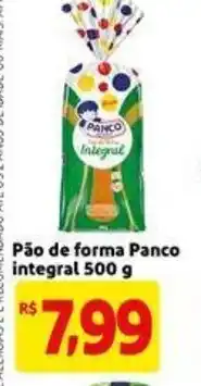 Mercado Extra Pao de Forma Panco integral 500g oferta