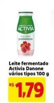 Mercado Extra Leite fermentado Activia Danone oferta