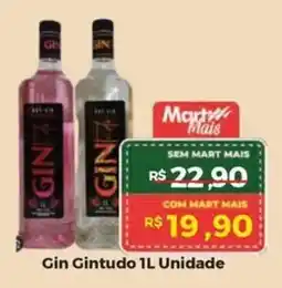 Mart Minas Gin Gintudo Unidade oferta