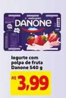 Mercado Extra Iogurte com polpa de fruta Danone 540g oferta