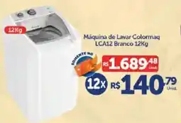 Atakarejo Máquina de Lavar Colormaq LCA12 Branco oferta