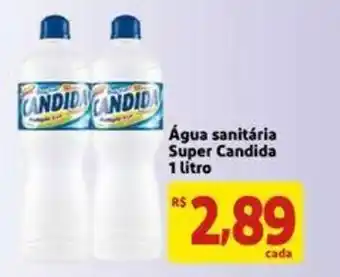 Mercado Extra Agua Sanitaria Super Candida1L oferta