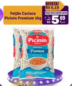 Cocipa Feijão Carioca Picinin Premium oferta