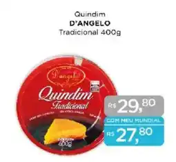 Supermercados Mundial Quindim D'ANGELO Tradicional oferta