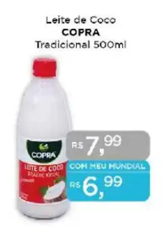 Supermercados Mundial Leite de Coco COPRA Tradicional oferta