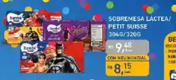 Supermercados Mundial Sobremesa láctea/ petit suisse oferta