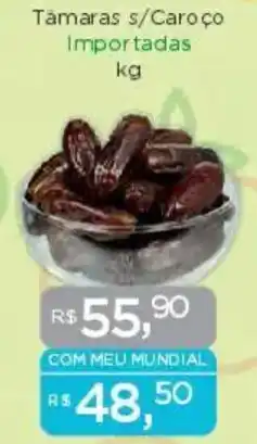 Supermercados Mundial Tamaras s/Caroço Importadas oferta