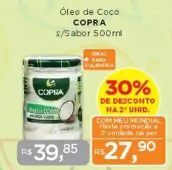 Supermercados Mundial Óleo de Coco COPRA s/Sabor oferta