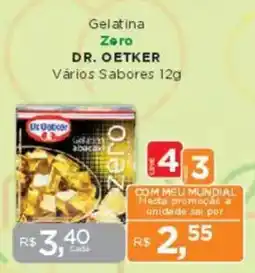 Supermercados Mundial Gelatina Zero DR. OETKER Vários Sabores oferta