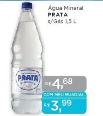 Supermercados Mundial Água Mineral PRATA s/Gás oferta