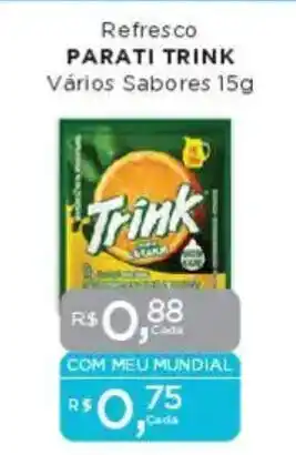 Supermercados Mundial Refresco PARATI TRINK Vários Sabores oferta