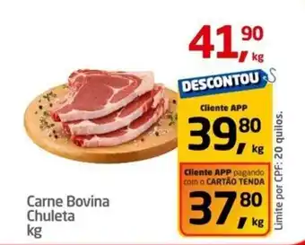 Tenda Atacado Carne Bovina Chuleta oferta