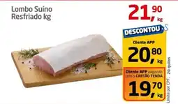 Tenda Atacado Lombo Suíno Resfriado oferta