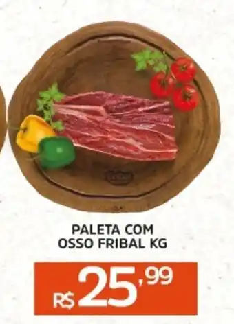 Pinheiro Supermercado Paleta com osso fribal oferta