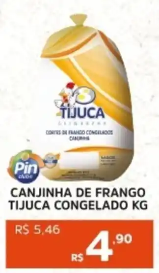 Pinheiro Supermercado Canjinha de frango tijuca congelado oferta