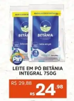 Pinheiro Supermercado Leite em pó betânia integral oferta