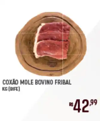 Supermercado Guará Coxão mole bovino fribal (bife) oferta