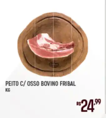 Supermercado Guará Peito c/osso bovino fribal oferta