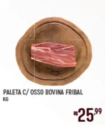 Supermercado Guará Paleta c/osso bovina fribal oferta