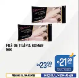 Supermercado Guará Filé de tilápia bomar oferta