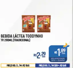 Supermercado Guará Bebida láctea toddynho tp.(tradicional) oferta