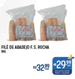 Supermercado Guará Filé de abadejo f. s. rocha oferta