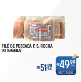 Supermercado Guará Filé de pescada f. s. rocha  (amarela) oferta