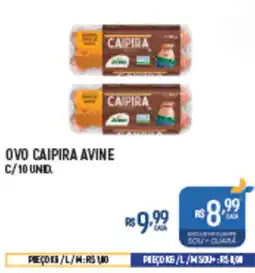 Supermercado Guará Ovo caipira avine oferta