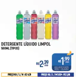 Supermercado Guará Detergente líquido limpol oferta