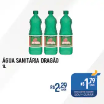 Supermercado Guará Água sanitária dragão oferta