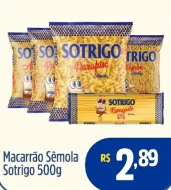 Quartetto Supermercados Macarrão Sêmola Sotrigo oferta