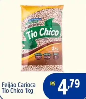 Quartetto Supermercados Feijão Carioca Tio Chico oferta